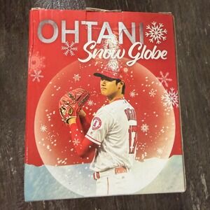 Los Angeles Angels Shohei Ohtani Snow Globe SGA Red White NEC Promo‎ 4.5"